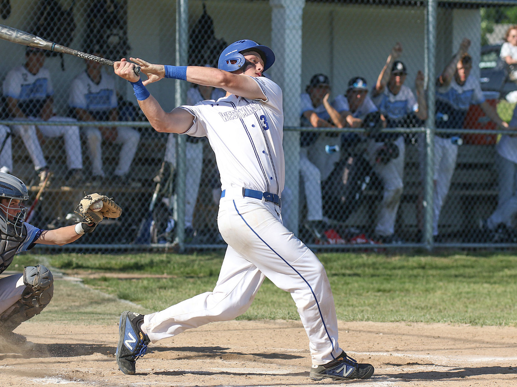 St. Dominic vs. Westminster baseball